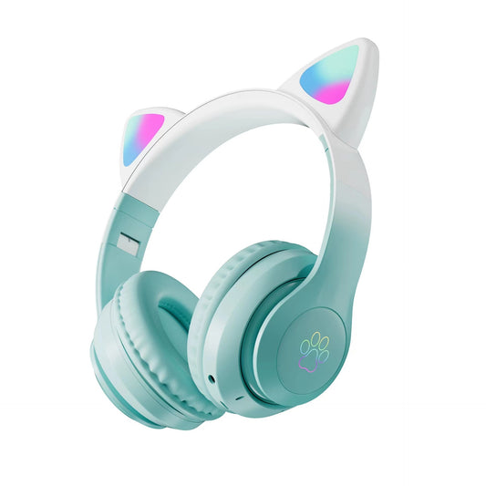 gradient color 28 PRO cat ear Bluetooth