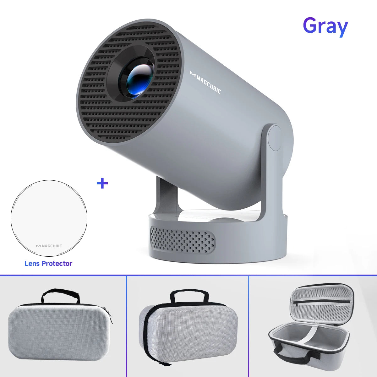 Magcubic HY300 Pro+ Android 11 Projector 8000 Lumens 4K 720P Portable