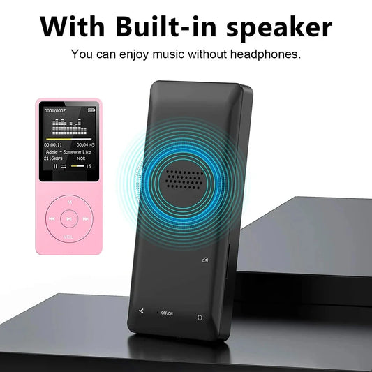 Bluetooth-compatible Mp3 Music Player Lossless Portable Fm Radio