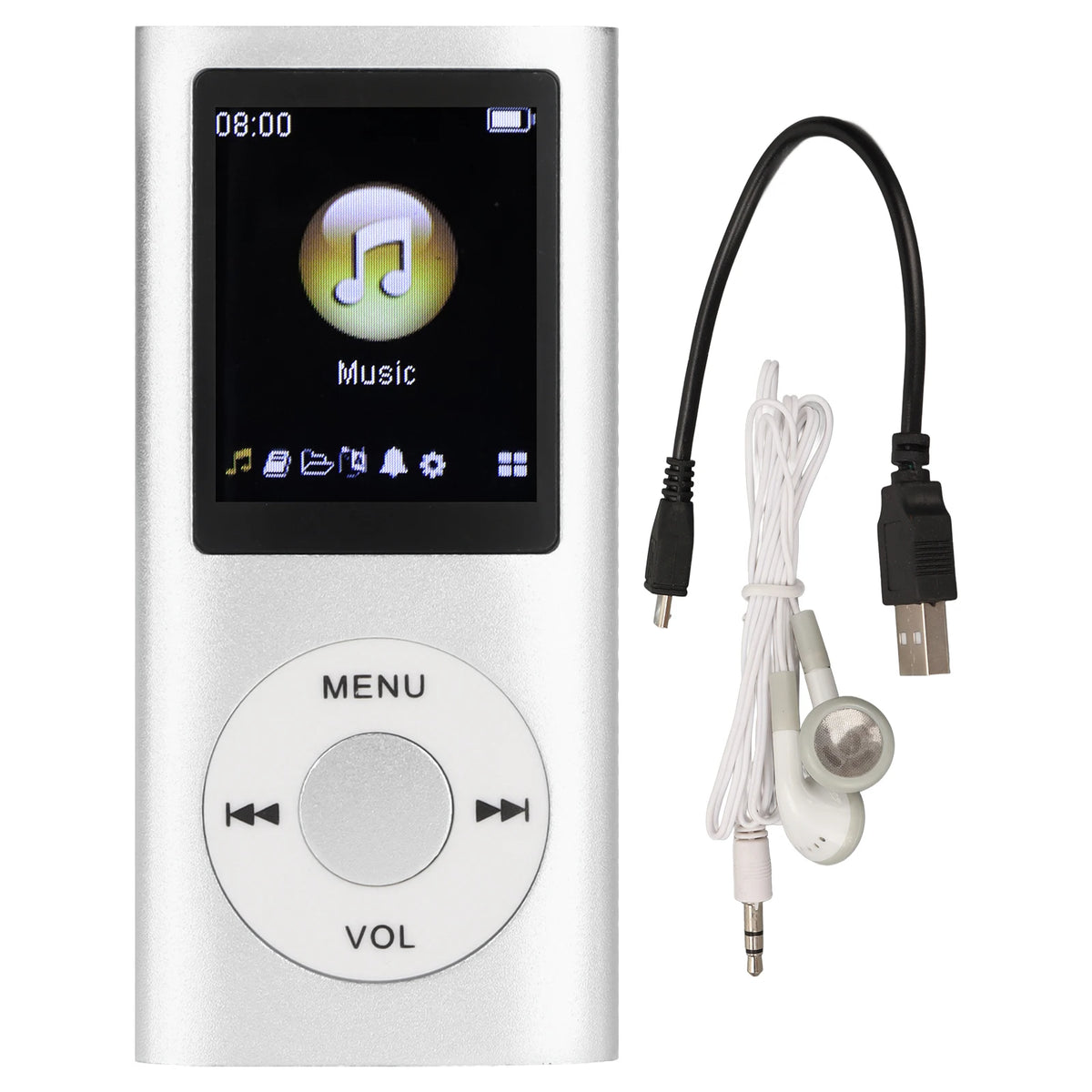 Aluminum Alloy MP3 Player Stylish Multifunctional Lossless Sound Slim