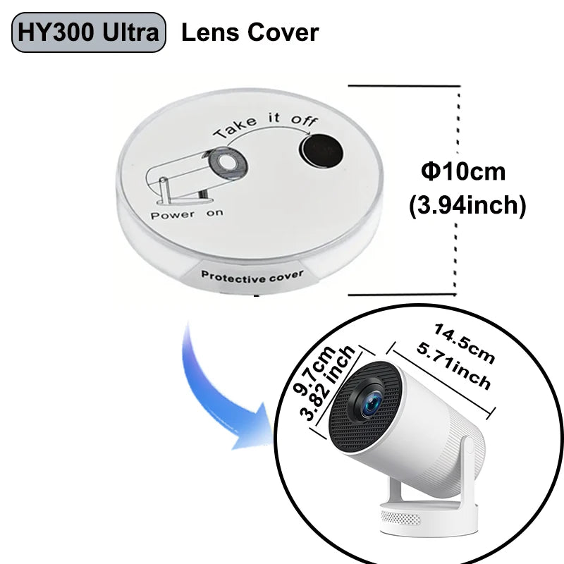 DITONG HY300 Pro+ lens cover Protect the lens and prevent dust for