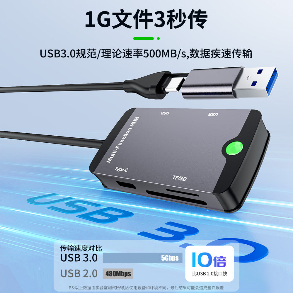 usb type c docking station hub five-in-one notebook