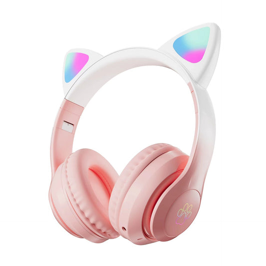 gradient color 28 PRO cat ear Bluetooth