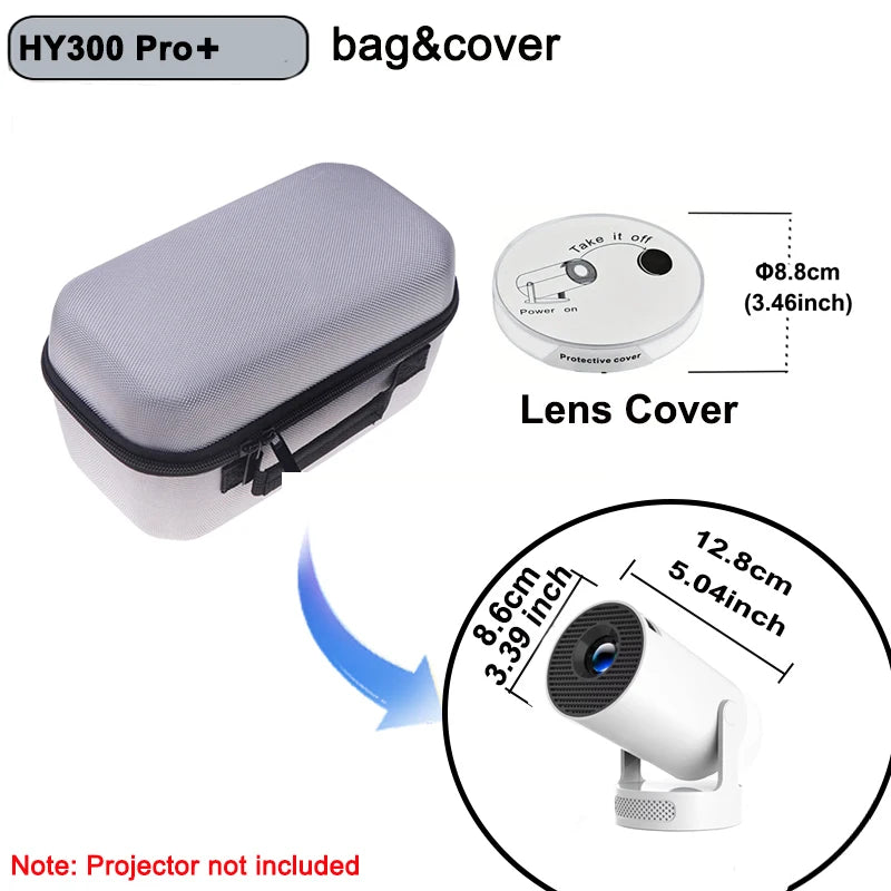 DITONG Universal Projector Carry Bag for HY300 Pro HY300 Ultra Mini