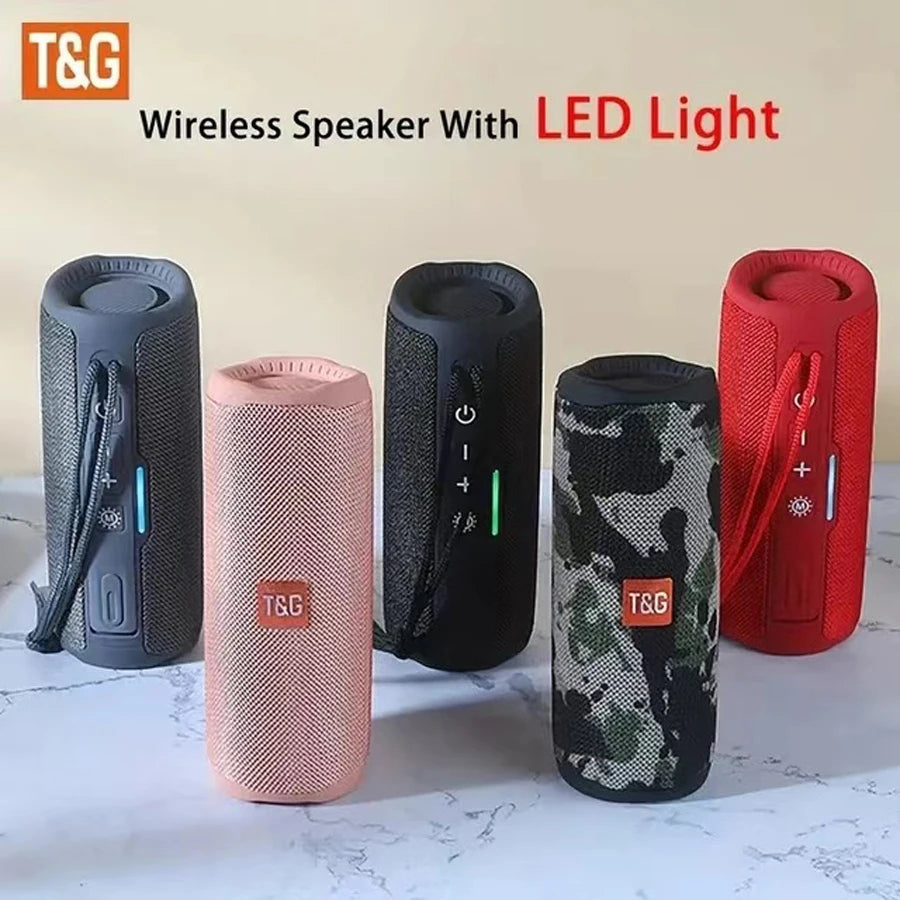 Wireless Portable Bluetooth Speaker – Multiple Colors & Styles
