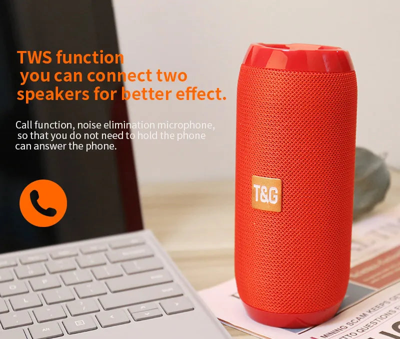 Wireless Portable Bluetooth Speaker – Multiple Colors & Styles
