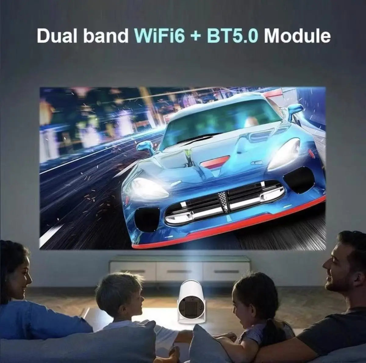 Hy300 Pro And FY300 new Projector 4K Wifi 1080P 1280*720P HD Home