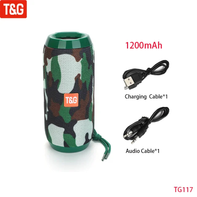 Wireless Portable Bluetooth Speaker – Multiple Colors & Styles