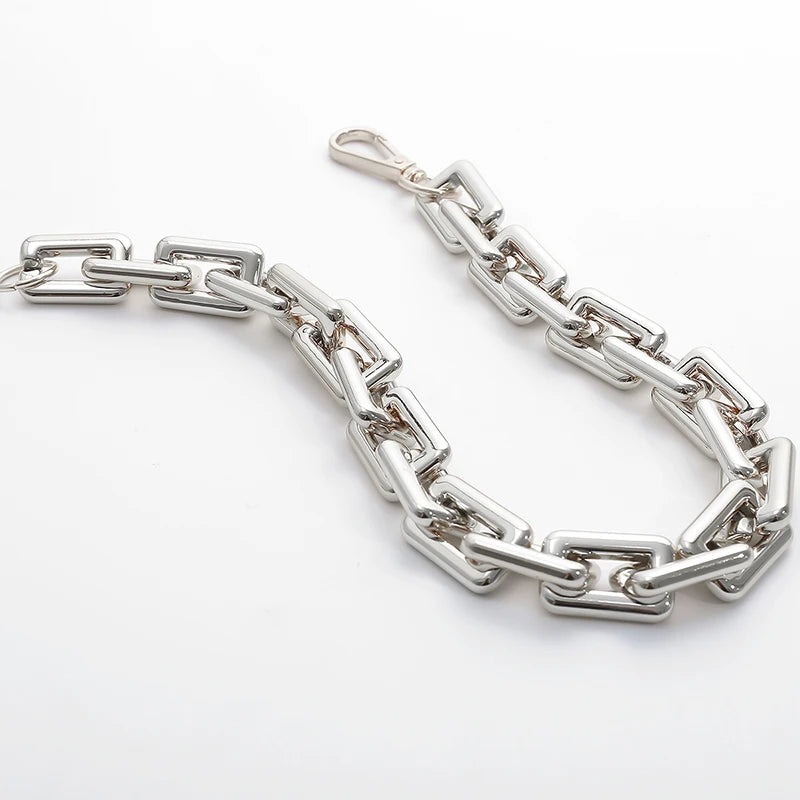 Punk Hip Hop Choker Chunky Chain Necklace Statement Fashion Charm