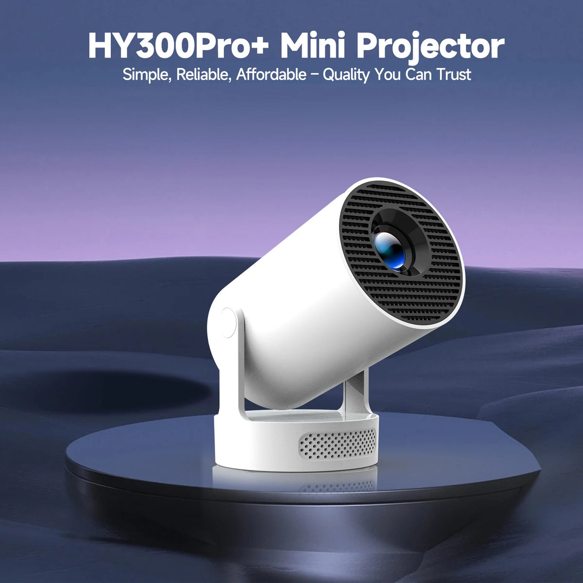 Magcubic HY300 Pro+ Android 11 Projector 8000 Lumens 4K 720P Portable