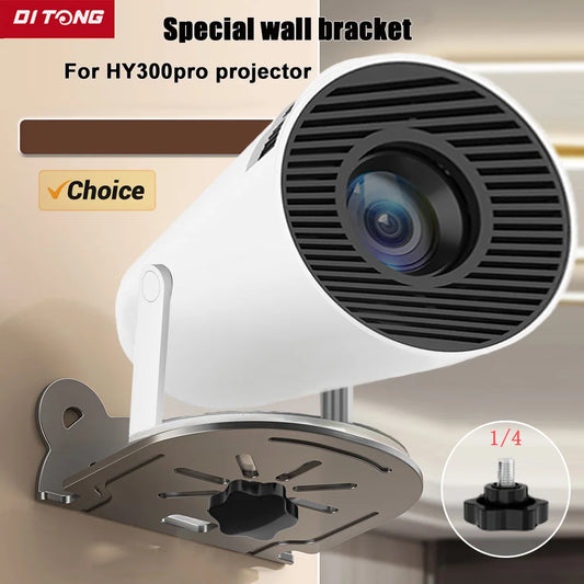 DITONG Wall Mount Projector Stand Compatible with HY300 Pro
