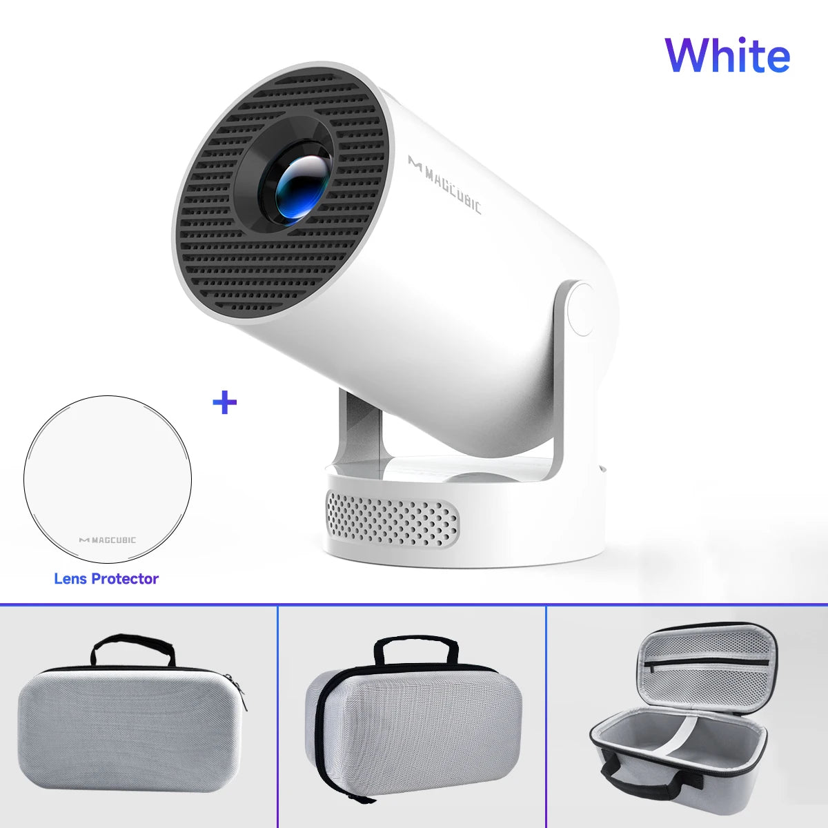 Magcubic HY300 Pro+ Android 11 Projector 8000 Lumens 4K 720P Portable