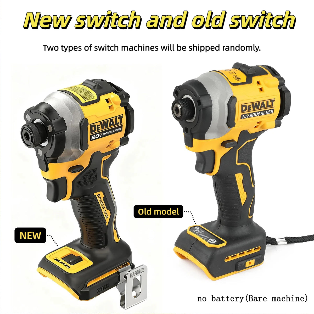 DEWALT DCF850 Impact Driver Electric Driver 20V Brushless Cordless