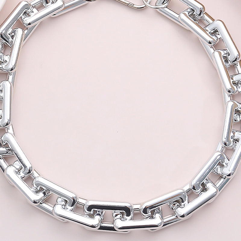 Punk Hip Hop Choker Chunky Chain Necklace Statement Fashion Charm