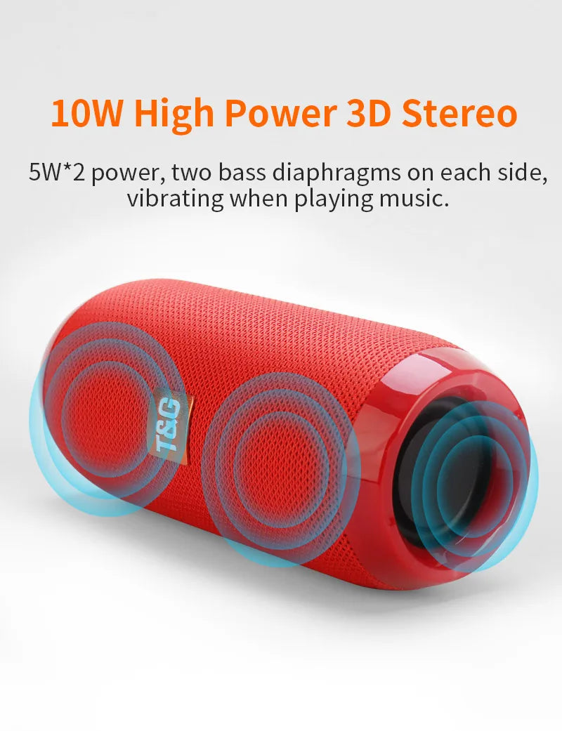 Wireless Portable Bluetooth Speaker – Multiple Colors & Styles