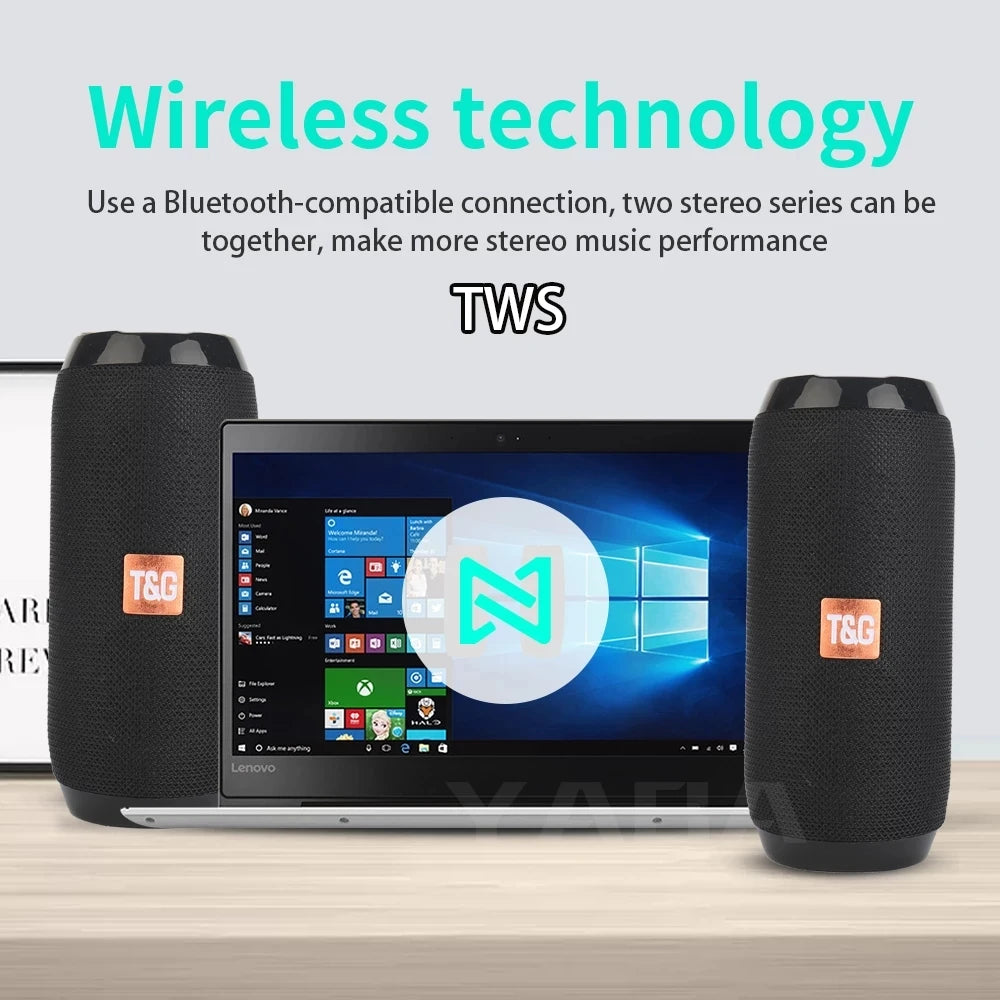 Wireless Portable Bluetooth Speaker – Multiple Colors & Styles