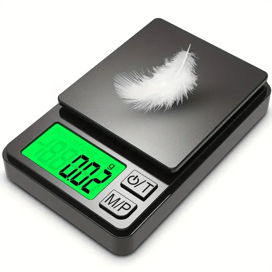 Precision Pocket Scale 1000g X 0.1g - Digital Gram, Food, Jewelry,