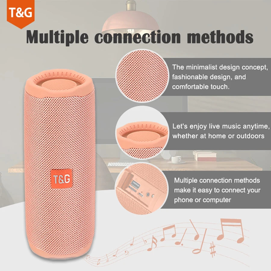 Wireless Portable Bluetooth Speaker – Multiple Colors & Styles