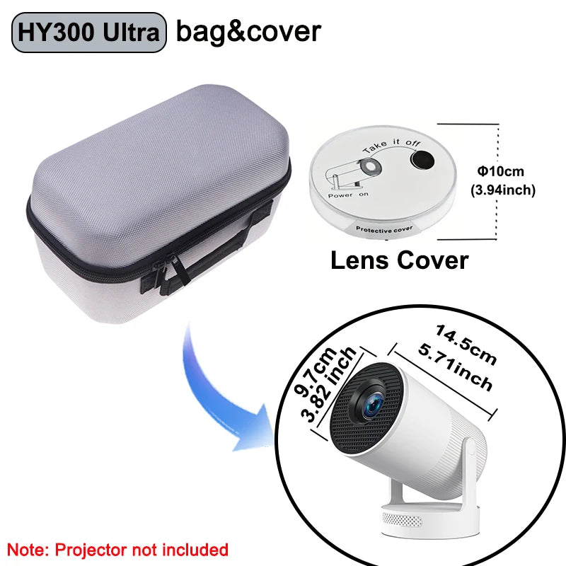 DITONG Universal Projector Carry Bag for HY300 Pro HY300 Ultra Mini