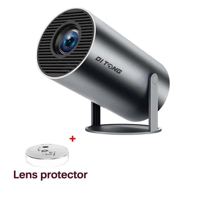 DITONG HY300 Plus Projector Android 4K 1280*720P Video Cinema Outdoor